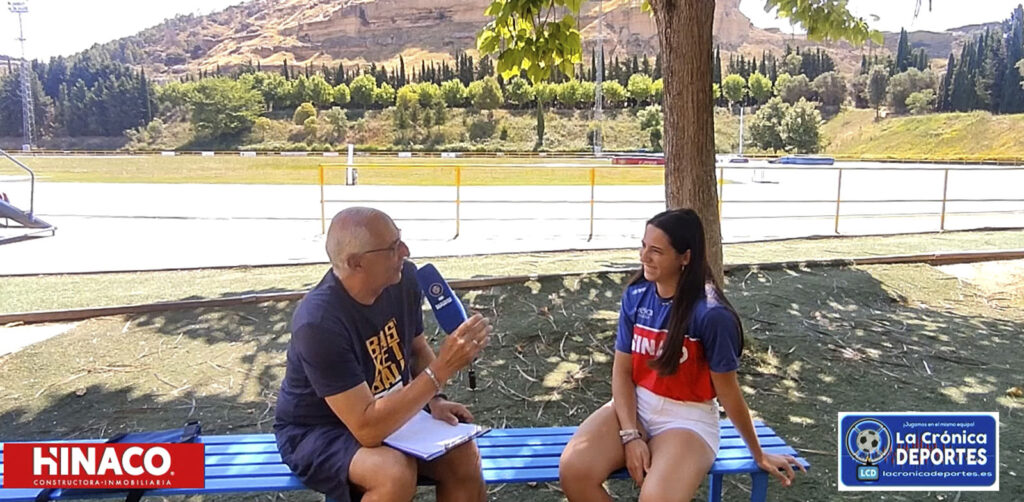 Entrevista realizada a Laura Pintiel por Carlos Lasus de lacronicadeporte.es para Hinaco Monzón